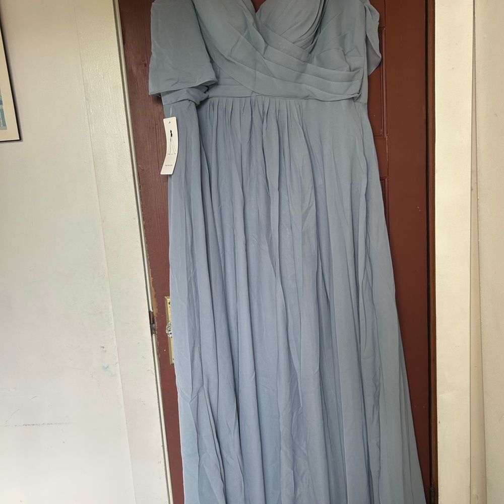 Elegant Blue Evening Gown